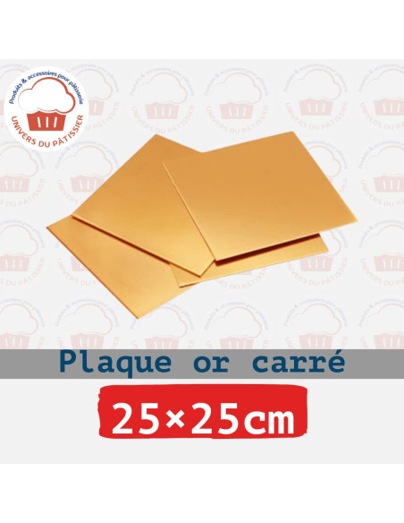 PLAQUE 25X25CM